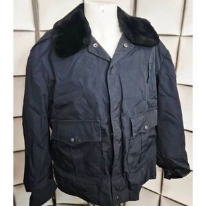 Blauer uniform coat